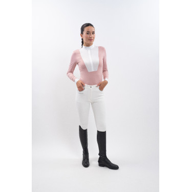 Polo de concours Harcour Stella femme Pivoine Rose