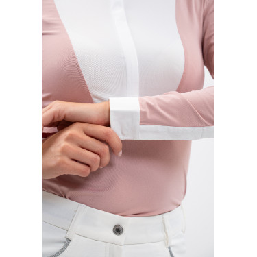 Polo de concours Harcour Stella femme Pivoine Rose