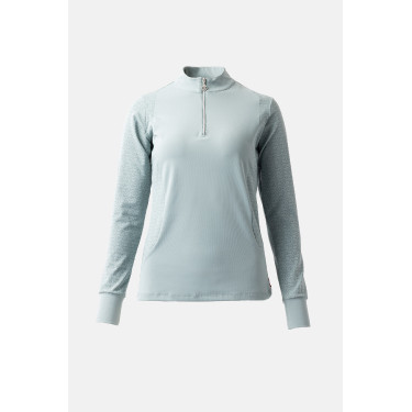 T-shirt d'entraînement thermique Isadora B Vertigo Basilic chaud Rose