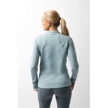 T-shirt d'entraînement thermique Isadora B Vertigo Basilic chaud Rose