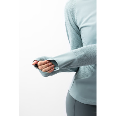 T-shirt d'entraînement thermique Isadora B Vertigo Basilic chaud Rose