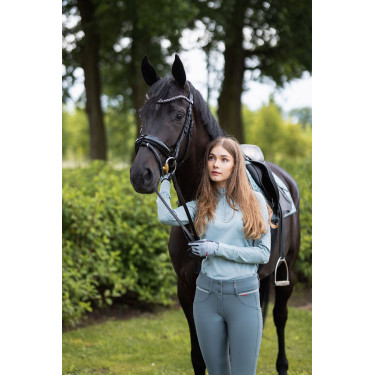 T-shirt d'entraînement thermique Isadora B Vertigo Basilic chaud Rose