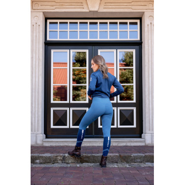 Legging thermique B Vertigo sans coutures grip intégral Leonora Marine titan Legging thermique B Vertigo sans coutures grip intégral Leonora Marine titan