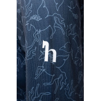 T-shirt d'entraînement Pegasus enfant Horze Blueberry Bleu