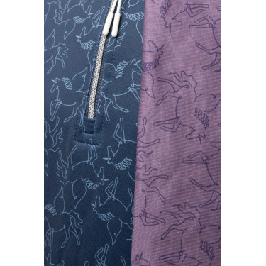 Trainings-T-shirt Pegasus kind Horze Vuursteen Grijs Trainings-T-shirt Pegasus kind Horze Vuursteen Grijs