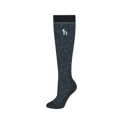 Chaussettes d'hiver Horze enfant Pegasus Blueberry