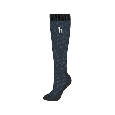 Chaussettes d'hiver Horze enfant Pegasus Blueberry