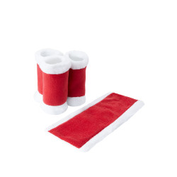 Kerstbandages Horze per 4 Port Royale Bordeaux