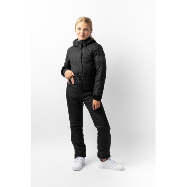 Kinderoverall Horze Annica Gewatteerd Zwart Kinderoverall Horze Annica Gewatteerd Zwart