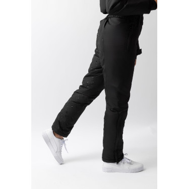 Kinderoverall Horze Annica Gewatteerd Zwart Kinderoverall Horze Annica Gewatteerd Zwart