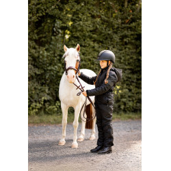 Combinaison Enfant Horze Annica Rembourrée Noir Combinaison Enfant Horze Annica Rembourrée Noir