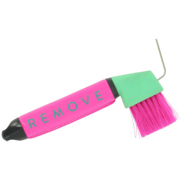 Cure-pieds Equithème Je t'aime Rose fluo Cure-pieds Equithème Je t'aime Rose fluo