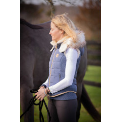 New Roge Pénélope donsjas Blauw / grijs