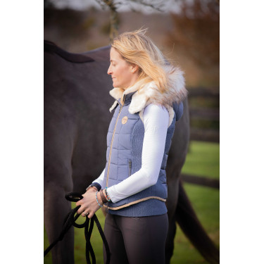 New Roge Pénélope donsjas Blauw / grijs