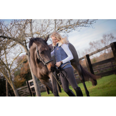 New Roge Pénélope donsjas Blauw / grijs