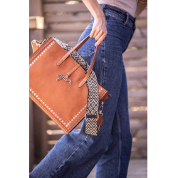 Sac à main Pénélope Naily Romane Cognac Marron Sac à main Pénélope Naily Romane Cognac Marron