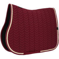 Zadelpad Equithème Softypop Bordeaux Zadelpad Equithème Softypop Bordeaux