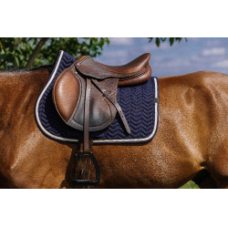 Tapis de selle Equithème Softypop Marine Bleu marine Tapis de selle Equithème Softypop Marine Bleu marine
