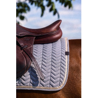 Tapis de selle Equithème Softypop Gris