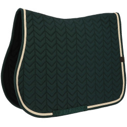 Tapis de selle Equithème Softypop Vert foncé