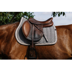 Tapis de selle Equithème Softypop Gris foncé Tapis de selle Equithème Softypop Gris foncé