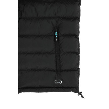 Gewatteerde jas Riding World Ralph heren Zwart