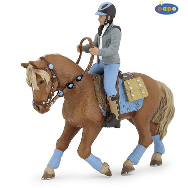 Figurine Jeune cavalier Papo Figurine Jeune cavalier Papo