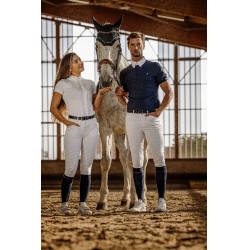 Polo Equithème Dorla Wit Polo Equithème Dorla Wit