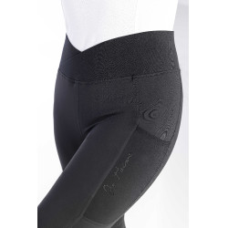Pull-on Equithème Flora fond silicone Noir Pull-on Equithème Flora fond silicone Noir