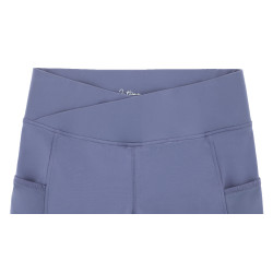 Pull-on Equithème Flora siliconen zitvlak Violet