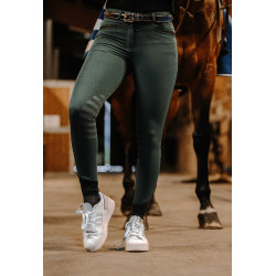 Pantalon Equithème Safir Vert forêt