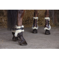 Kogelbeschermers Norton XTR synthetisch schapenvacht Bruin