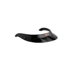 Visière pour casque d'équitation Naca Noir onyx brillant / rose gold