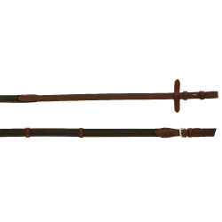 Rênes grip Norton Pro Havane / marron Rênes grip Norton Pro Havane / marron
