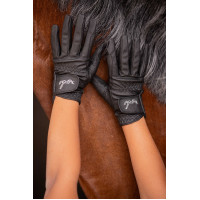 Gants Eden by Pénélope Prisma Strass Noir Gants Eden by Pénélope Prisma Strass Noir