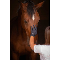 Handschoenen Eden by Pénélope Prisma Strass Marine Marineblauw