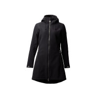 Lange softshell jas Anna Horze Zwart