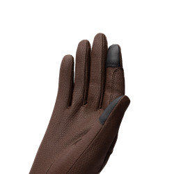 Gants d'équitation B Vertigo Luka Marron foncé