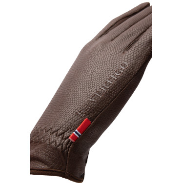 Gants d'équitation B Vertigo Luka Marron foncé