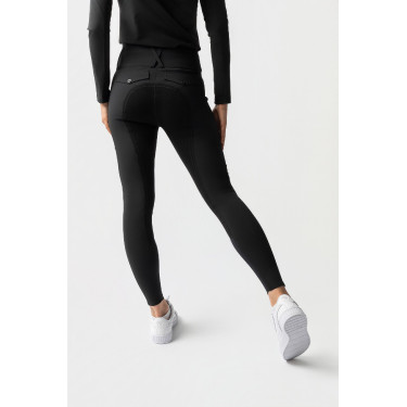 Pantalon d'équitation Horze Leonie à fond intégral femme en daim végétalien Pantalon d'équitation Horze Leonie à fond intégral femme en daim végétalien