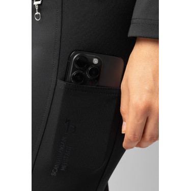 Pantalon d'équitation Horze Leonie à fond intégral femme en daim végétalien Pantalon d'équitation Horze Leonie à fond intégral femme en daim végétalien