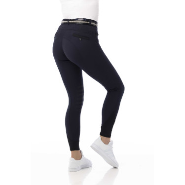 Broek Equithème Safir Marine / zwart Blauw Broek Equithème Safir Marine / zwart Blauw