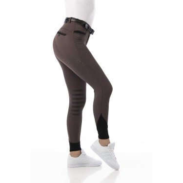 Broek Equithème Safir Bruin / zwart Broek Equithème Safir Bruin / zwart