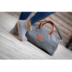 Boots Pénélope Gris / marron Boots Pénélope Gris / marron