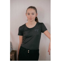 T-shirt Tecty Pénélope korte mouwen Grijs T-shirt Tecty Pénélope korte mouwen Grijs