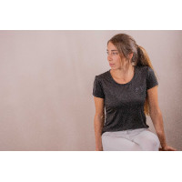 T-shirt Tecty Pénélope korte mouwen Grijs T-shirt Tecty Pénélope korte mouwen Grijs
