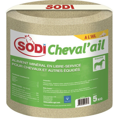 Bloc à lécher Sodi Cheval'Ail