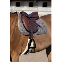 Tapis de selle Equithème Khadi Marron