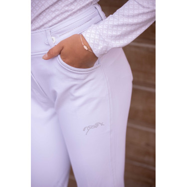 Pantalon d'équitation Élégance Pénélope Blanc Pantalon d'équitation Élégance Pénélope Blanc