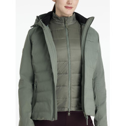 Veste Hybride LeMieux imperméable Brooke femme Rosemary Vert Veste Hybride LeMieux imperméable Brooke femme Rosemary Vert